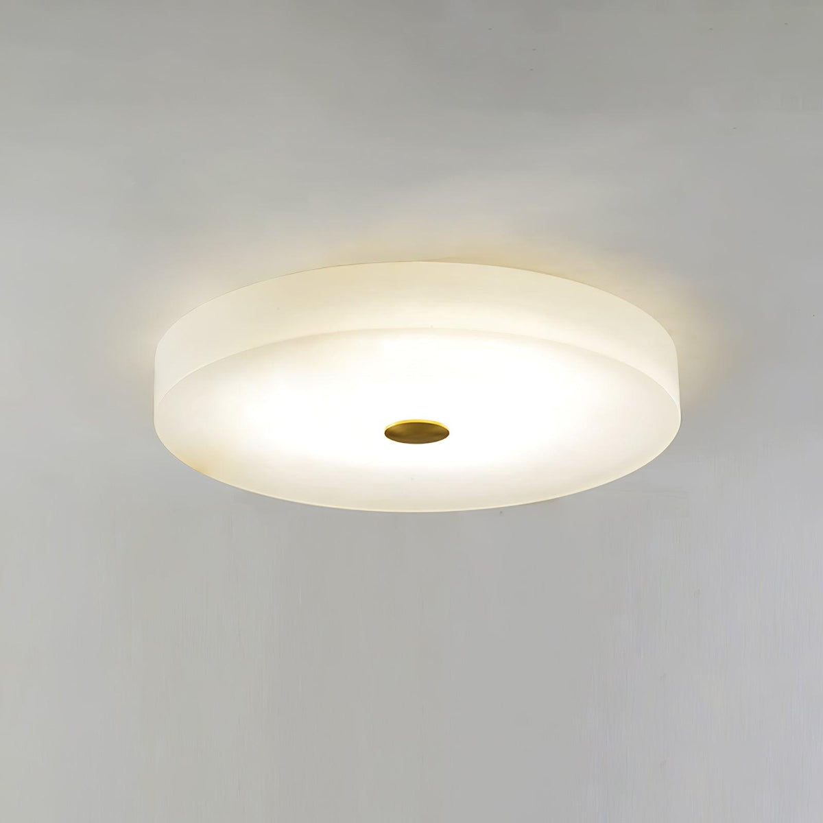 Olaean Lampe Plafonnier en Albâtre