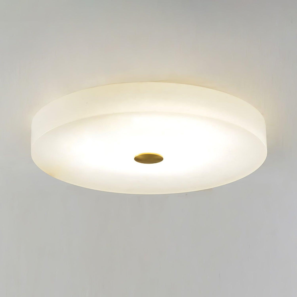 Olaean Lampe Plafonnier en Albâtre
