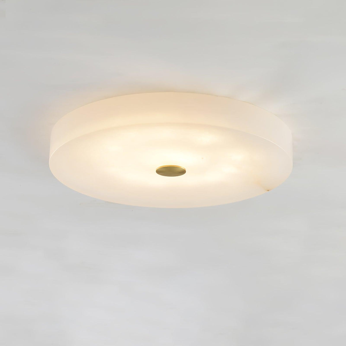 Olaean Lampe Plafonnier en Albâtre