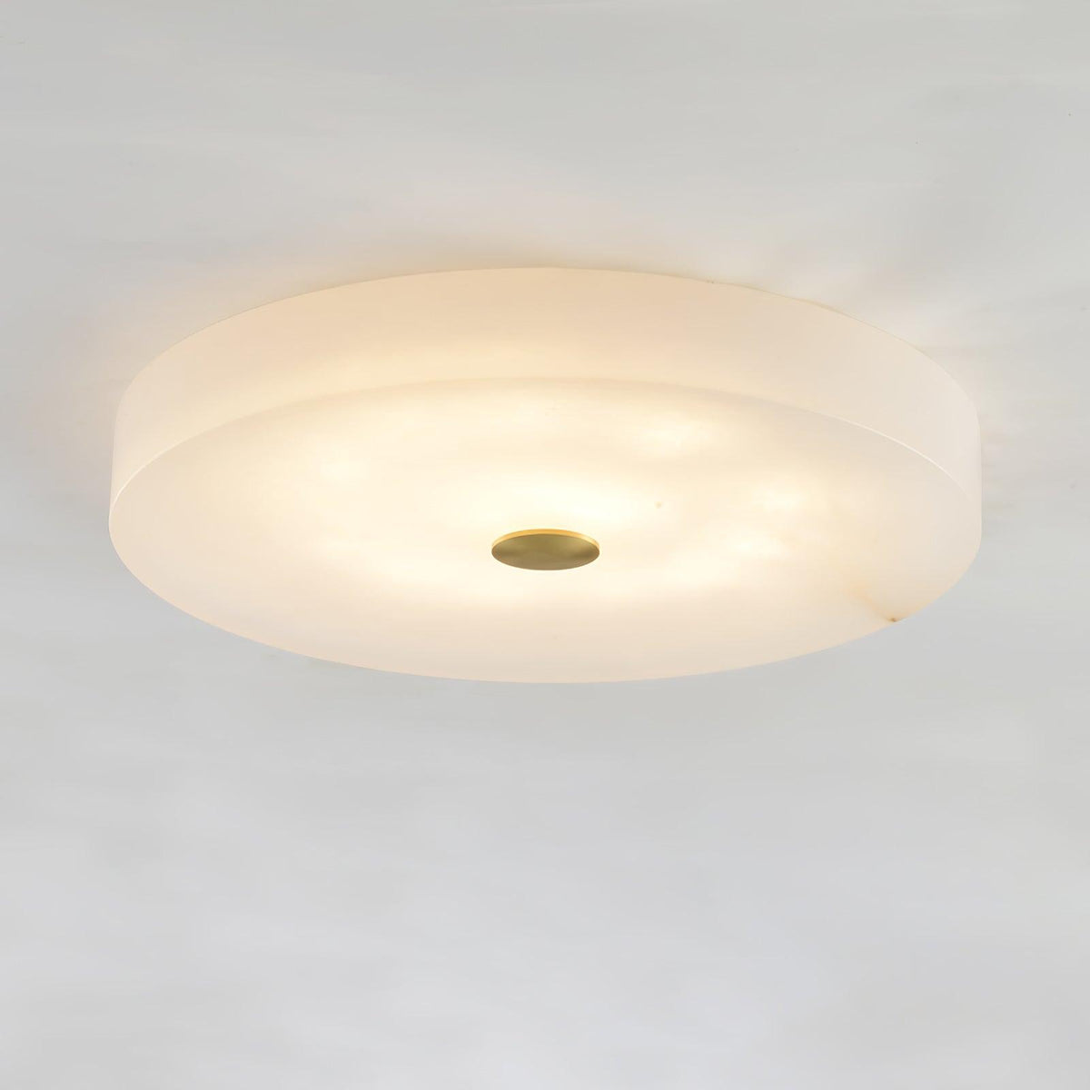 Olaean Lampe Plafonnier en Albâtre