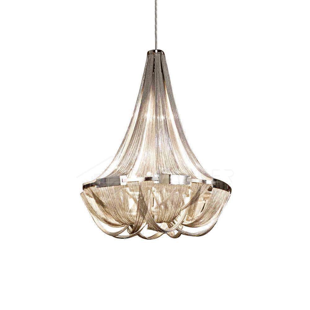 Solara Lustre Gland Chaîne en Aluminium