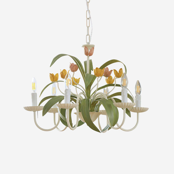 Springeau Lustre Botanique Floral Fantaisie