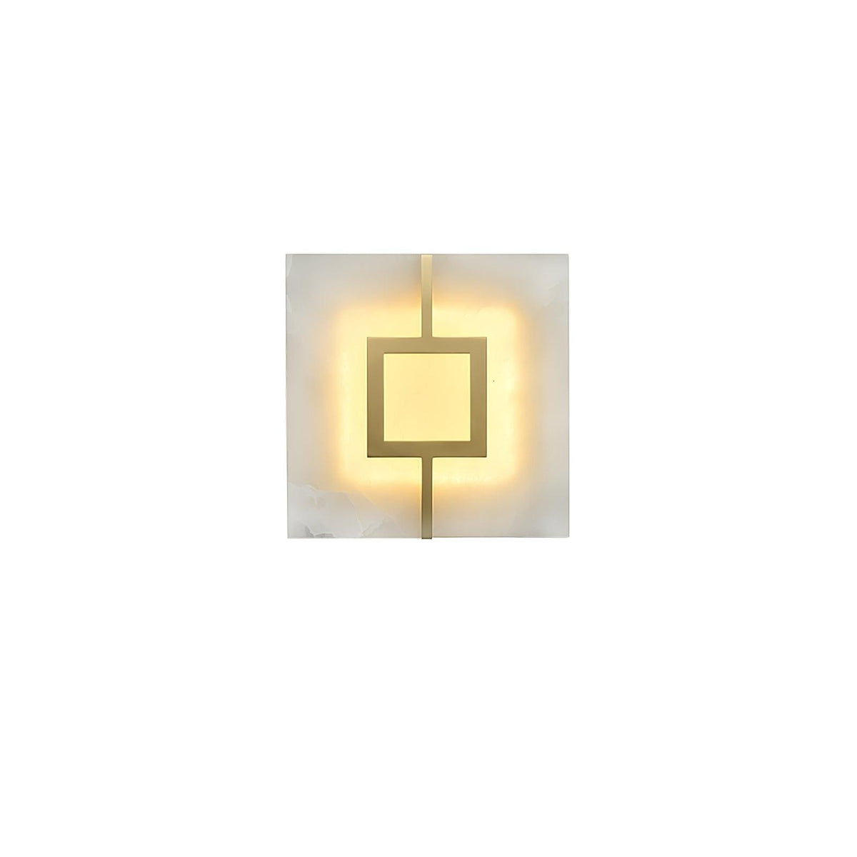 Alvelor Géométrique Albâtre Luminaire Mural