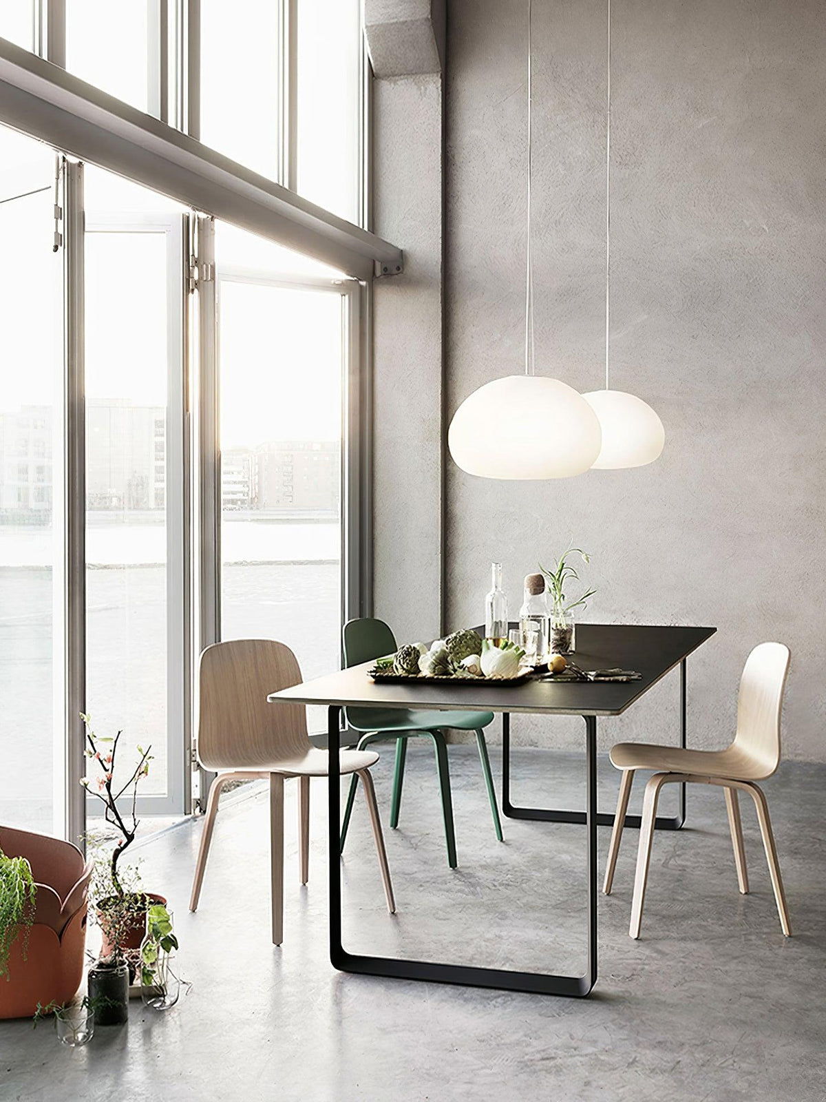 Zerina Suspension en Verre Confortable