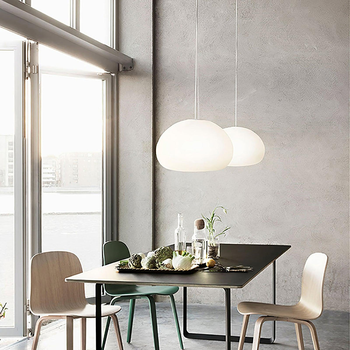 Zerina Suspension en Verre Confortable