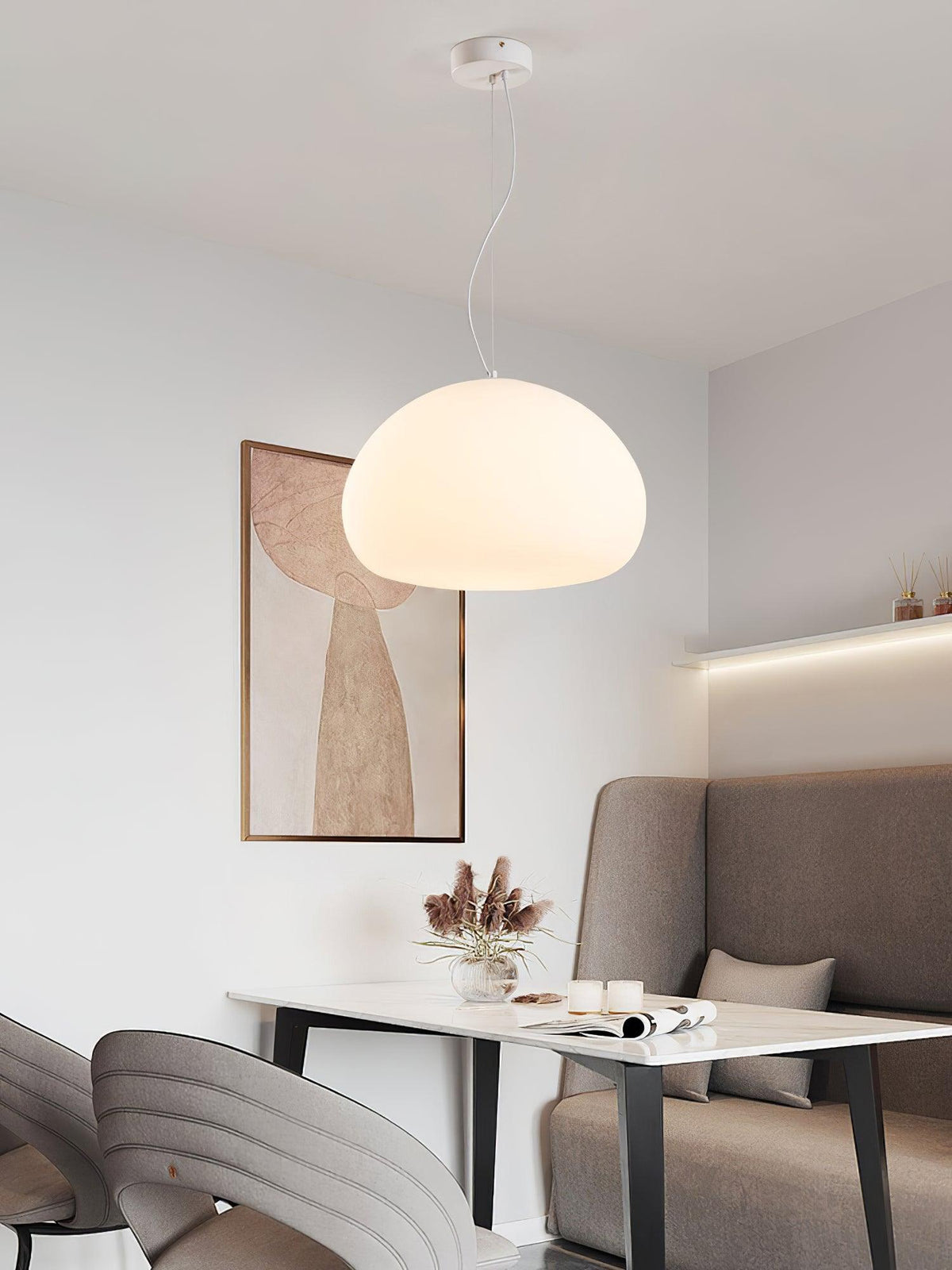Zerina Suspension en Verre Confortable
