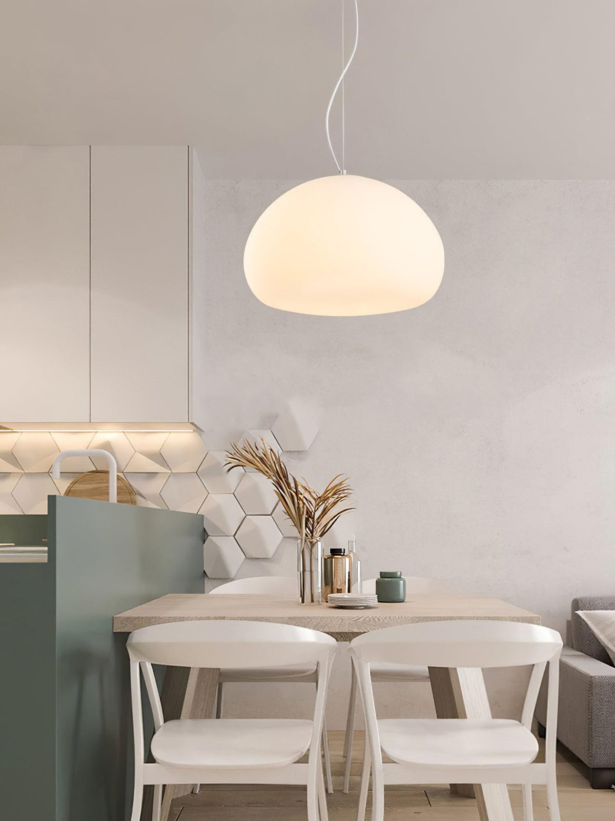 Zerina Suspension en Verre Confortable