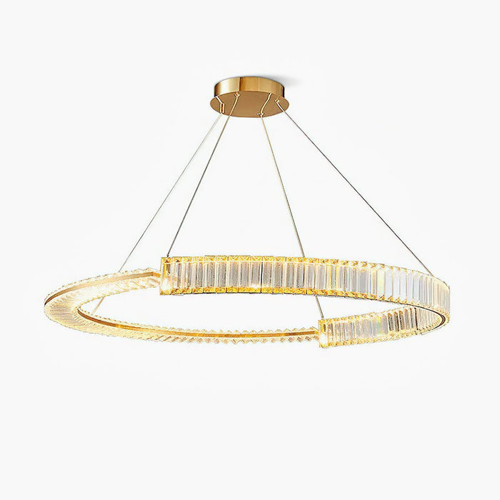 Lustra Lustre Stella Anneau Cristal LED