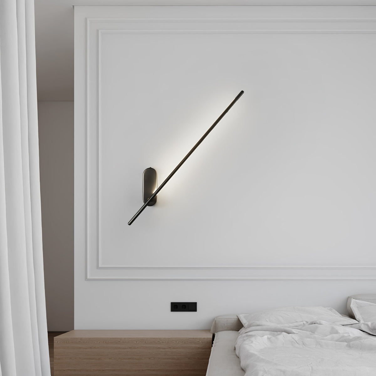 Lustra Wall Lamp Stick Plug In Minimalist