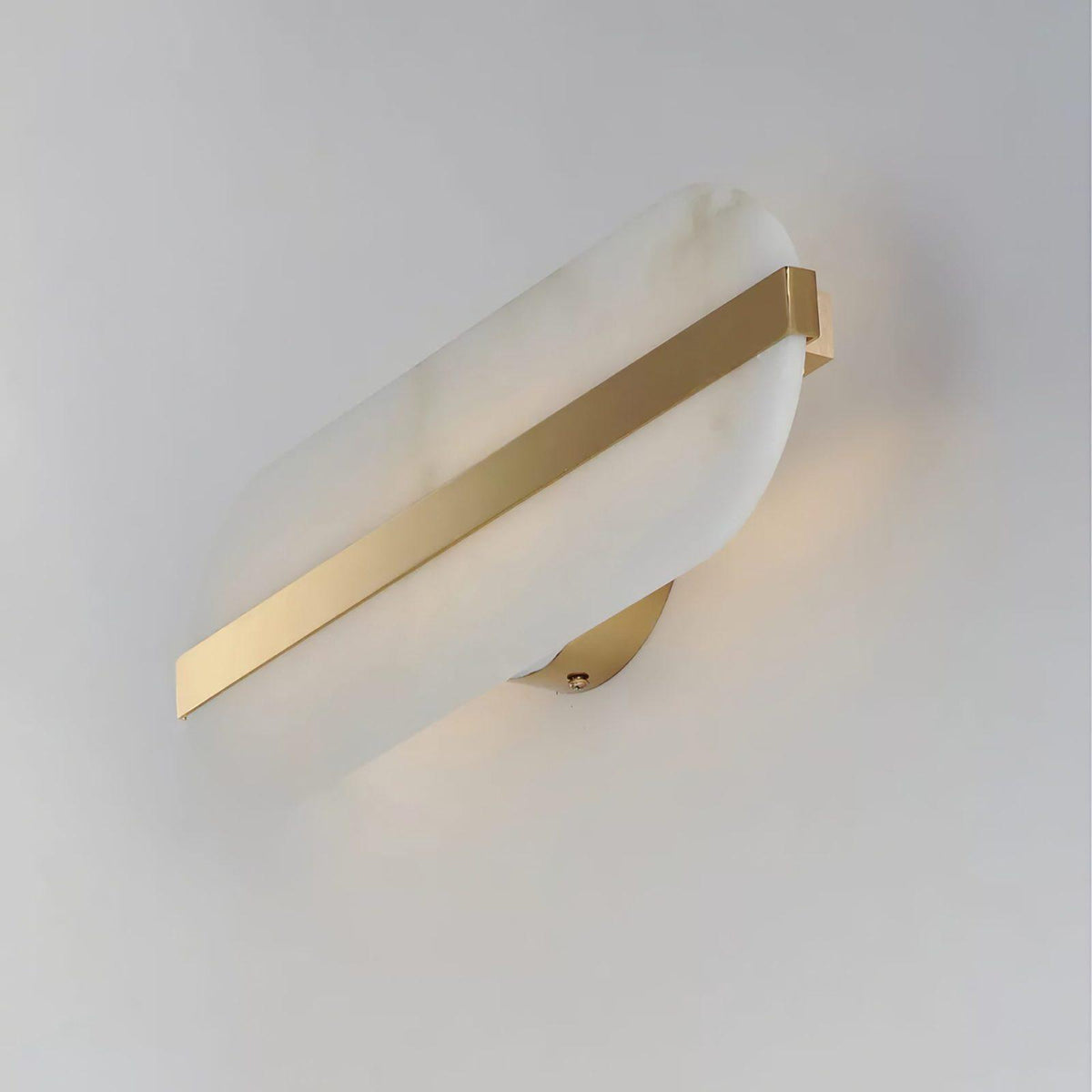 Calura Lampe Murale Double en Albâtre