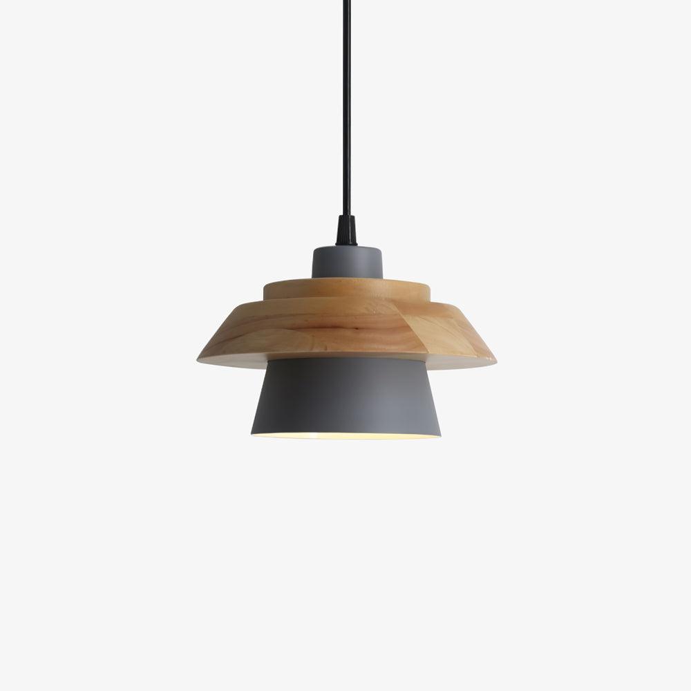 Nadro Lampe Suspendue Moderne en Bois