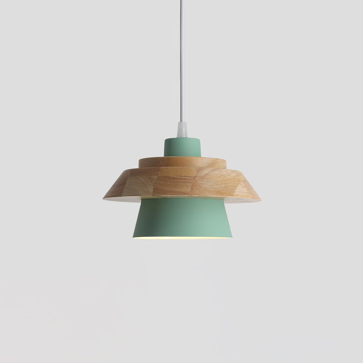 Nadro Lampe Suspendue Moderne en Bois