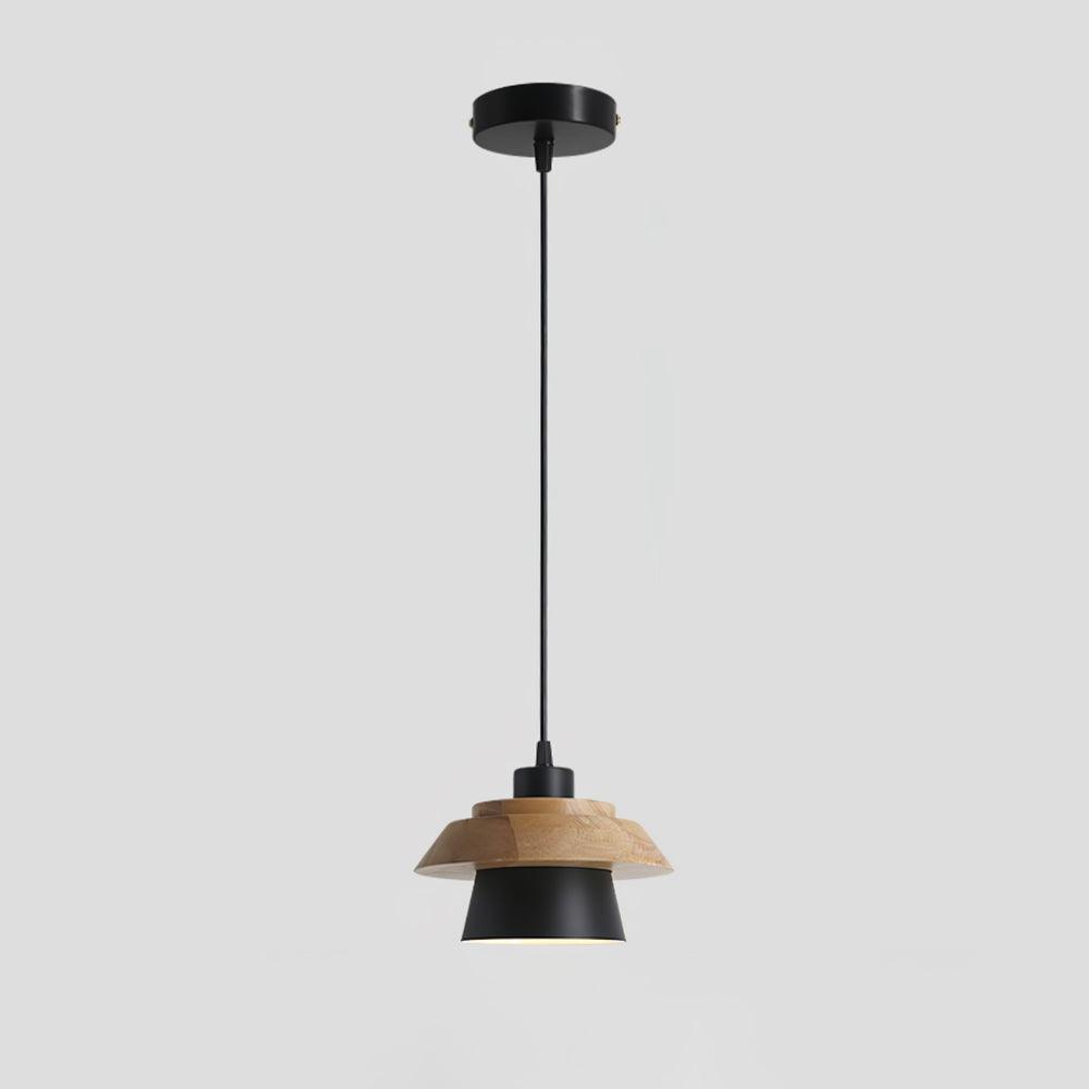 Nadro Lampe Suspendue Moderne en Bois