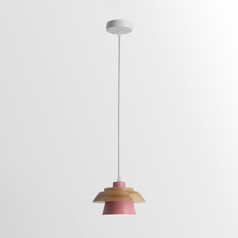Nadro Lampe Suspendue Moderne en Bois