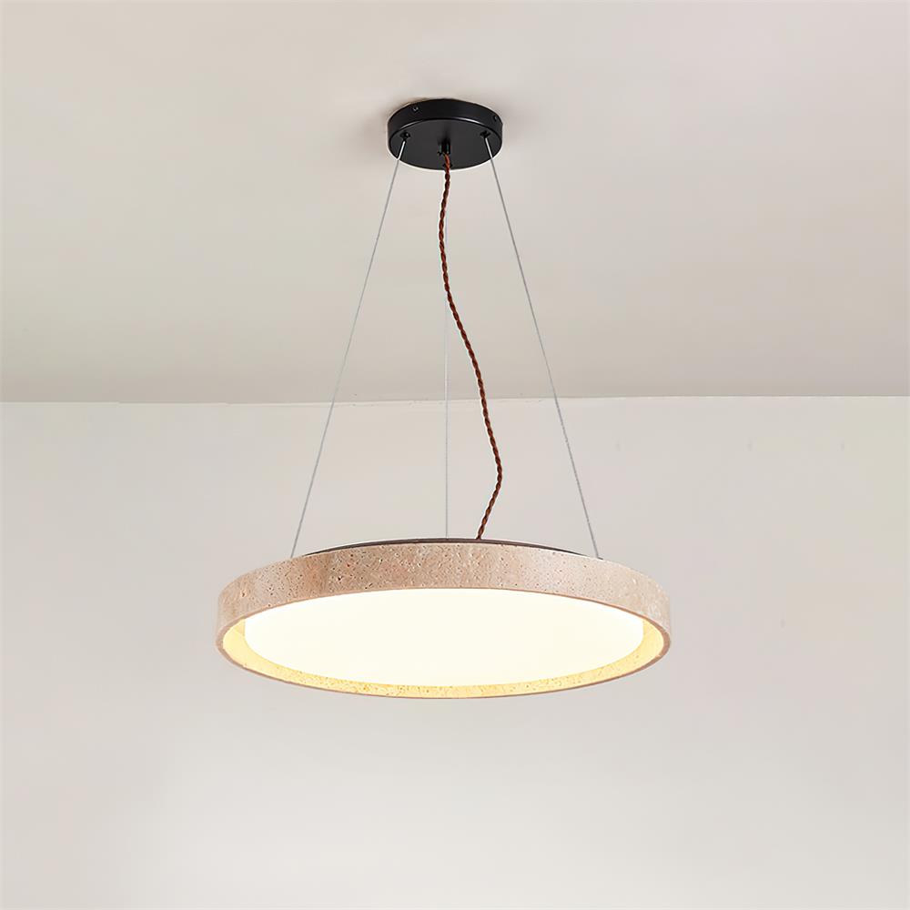 Tracy Suspension Minimaliste en Travertin
