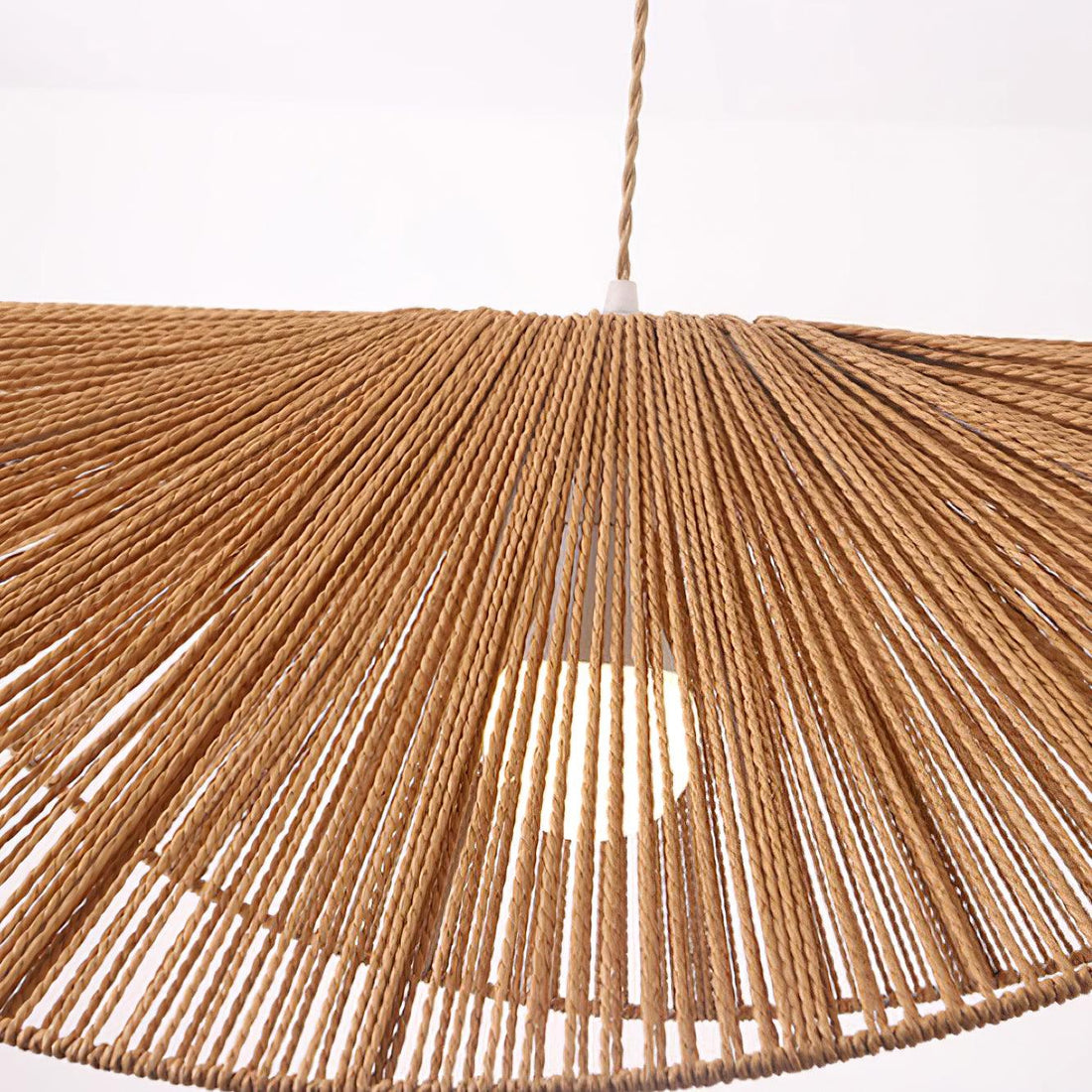 Solara Suspension Rattan Naturel Tissé à la Main