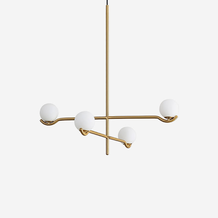 Fayno Lustre Globe Blanc