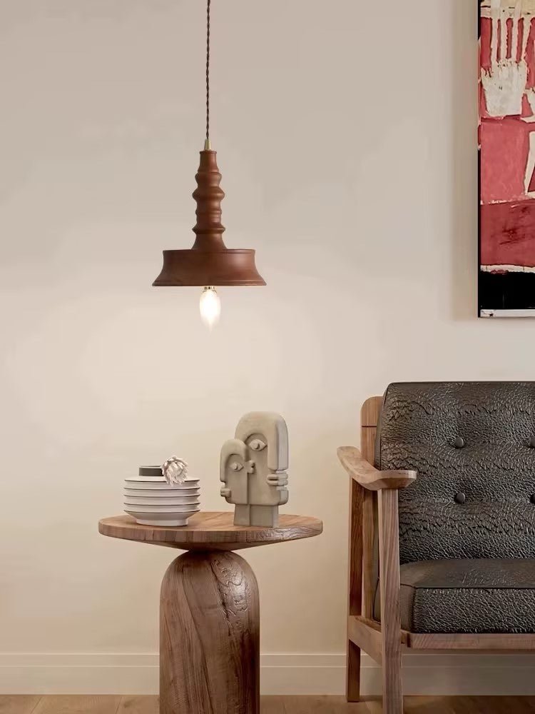 Tessira Suspension Industrielle en Bois