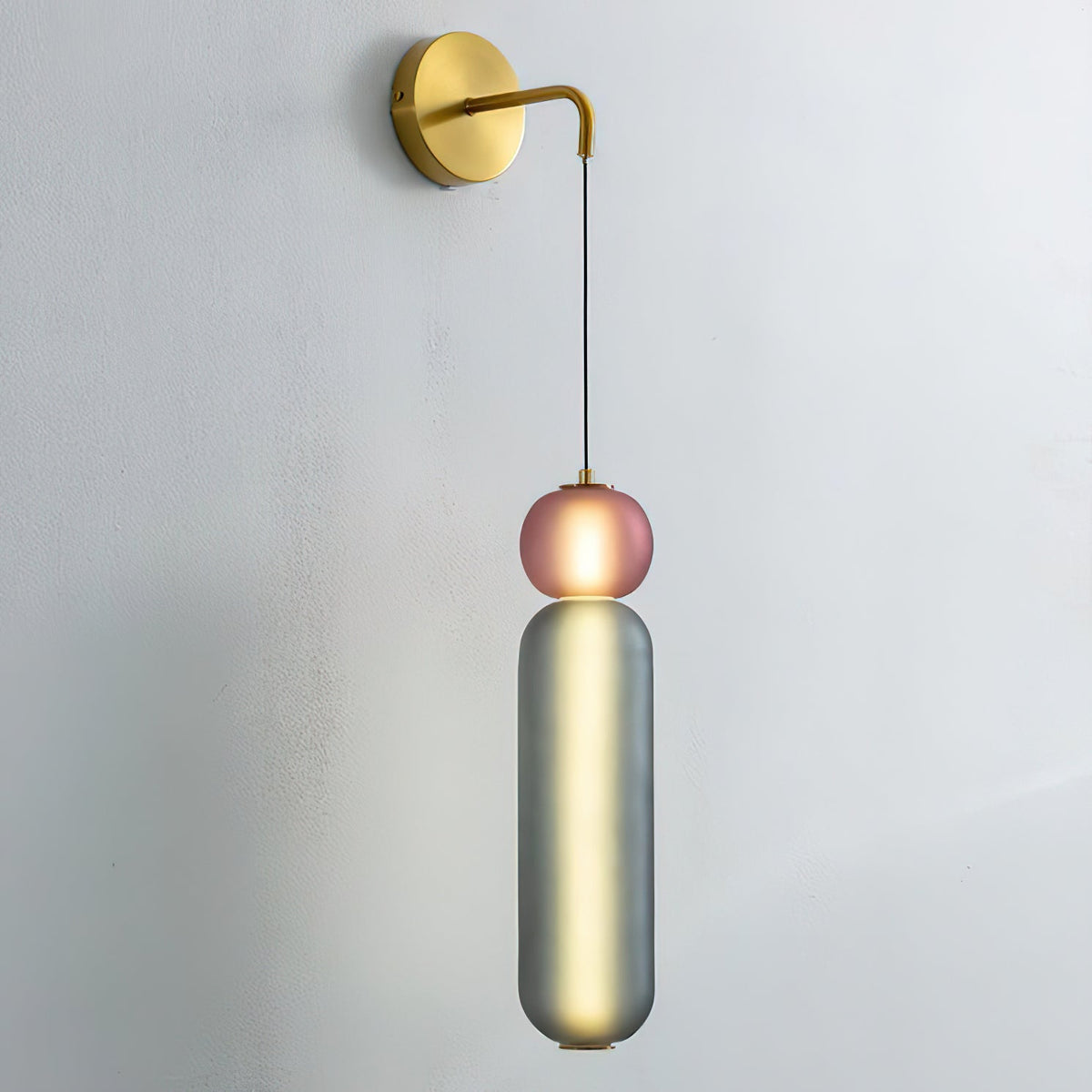 Eurtalia Moderne Minimaliste Verre Applique