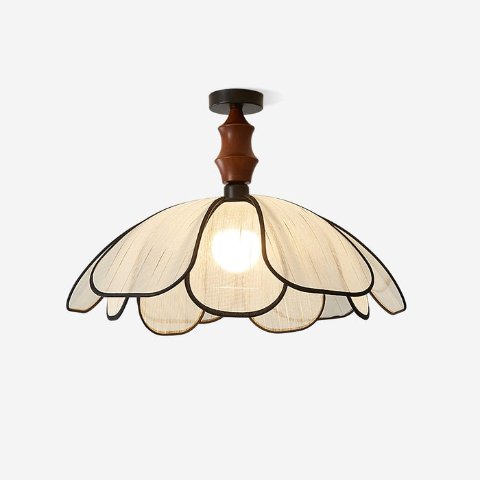 Swanpetal Plafonnier en Bois Minimaliste
