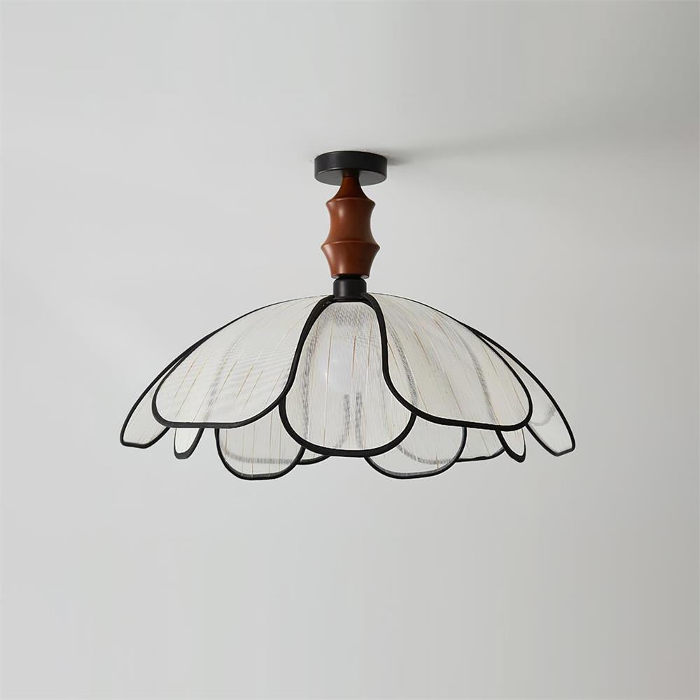 Swanpetal Plafonnier en Bois Minimaliste