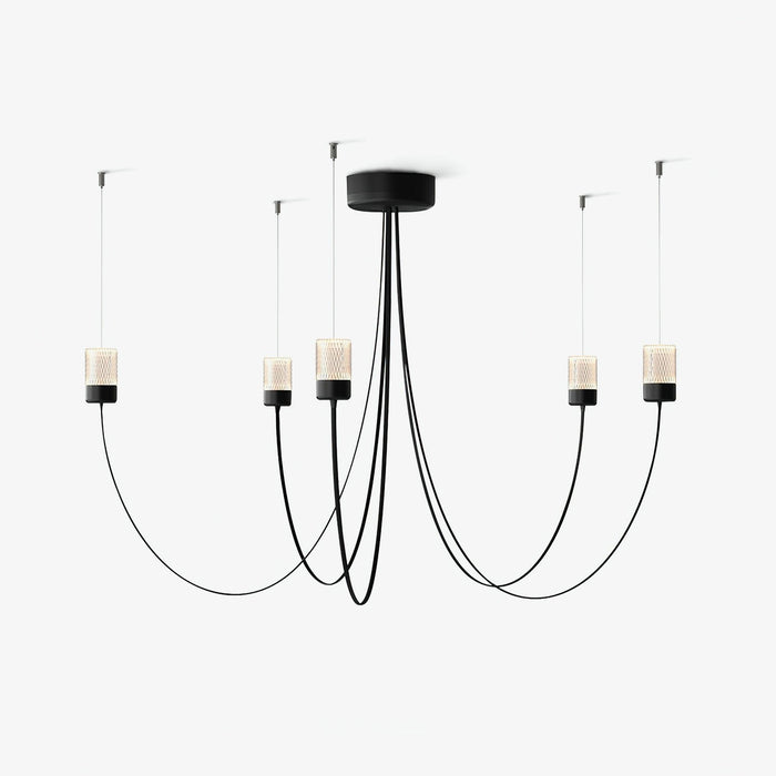 Lustra Lustre Verre Élégance Balancée