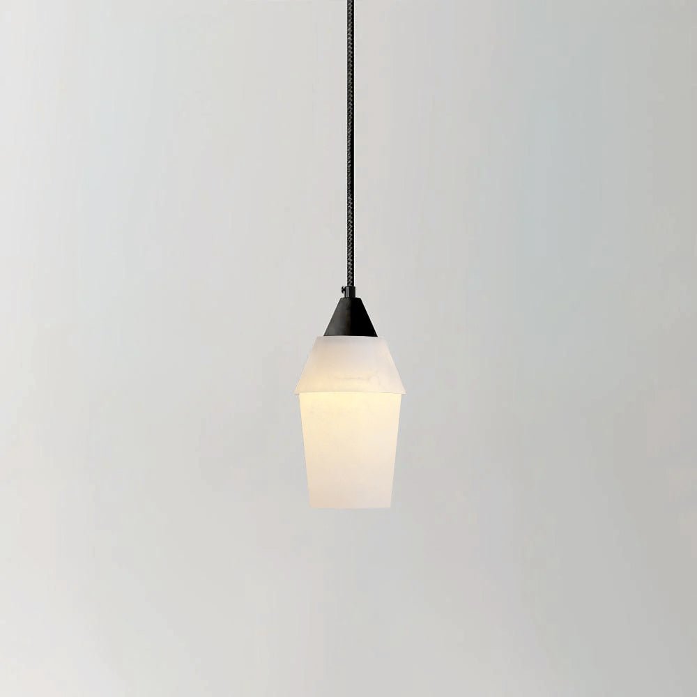 Ostara Suspension Laiton Albâtre