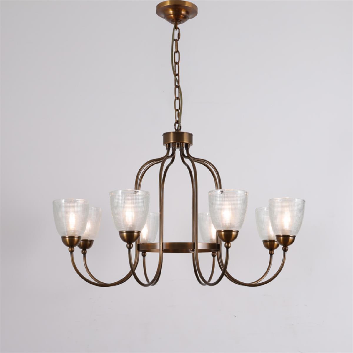 Caraeara Postmodern Luxe Verre Lustre