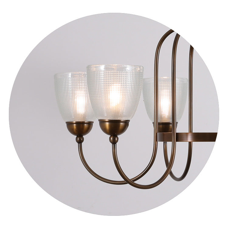 Caraeara Postmodern Luxe Verre Lustre