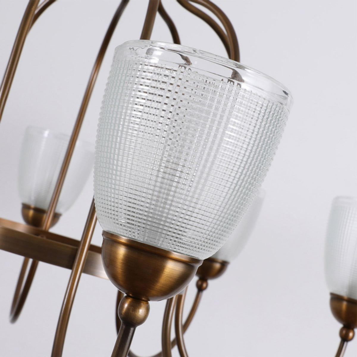 Caraeara Postmodern Luxe Verre Lustre