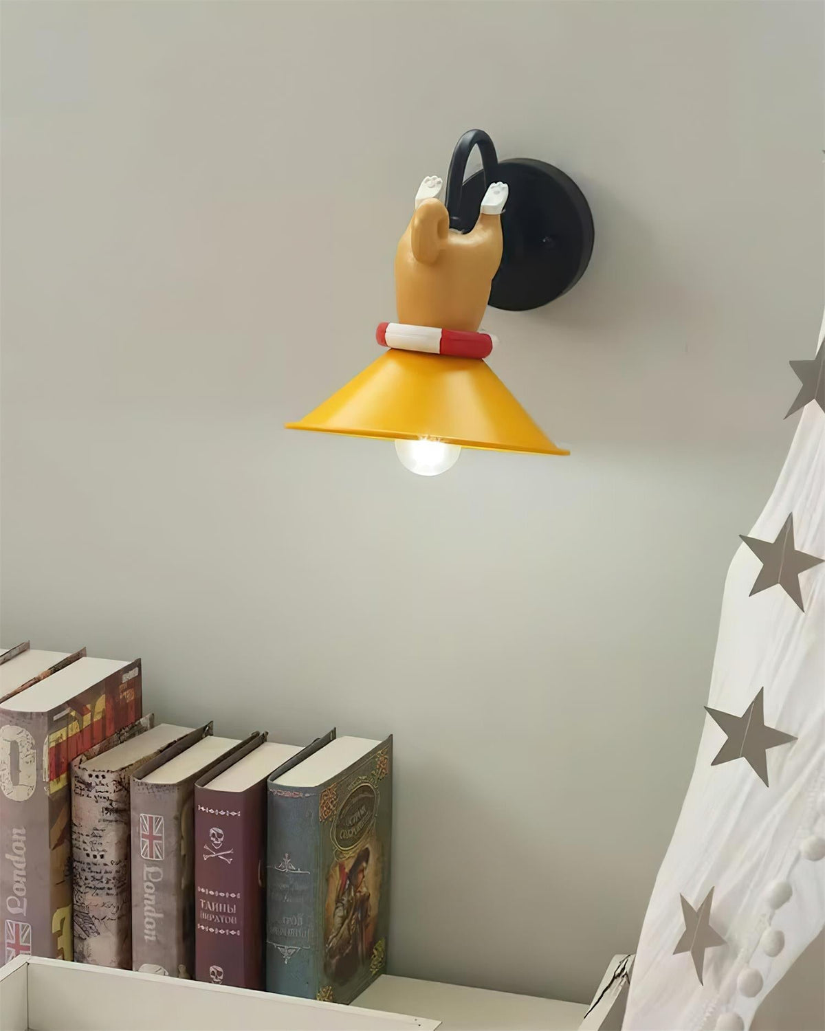 Taily Applique Murale Chien Plongeur