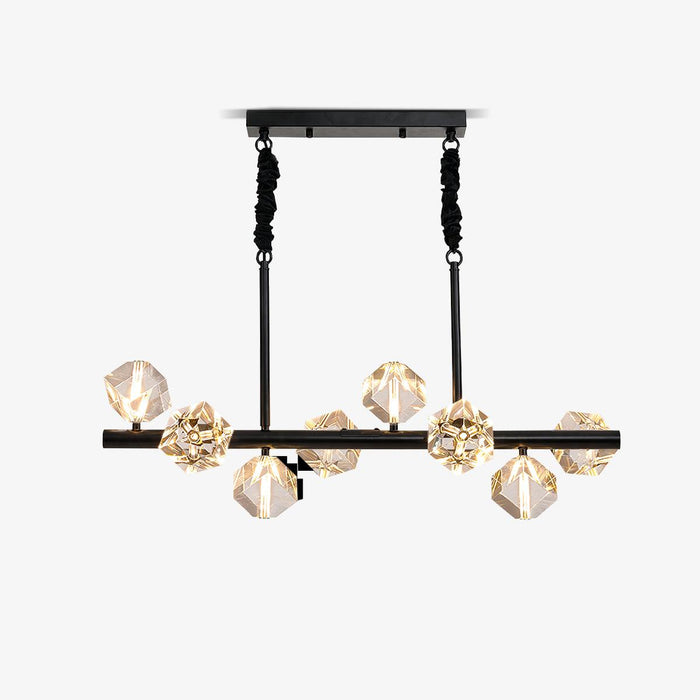 Eurthiel Lustre Pendentif Cristal Luxe