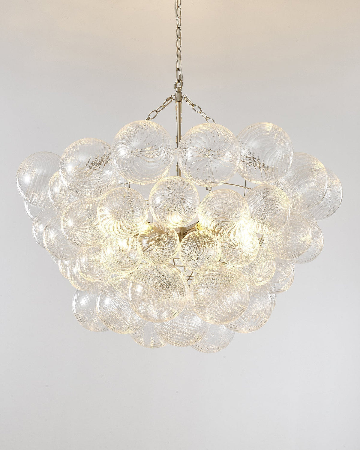 Talia Lustre Sphère en Verre Cascade
