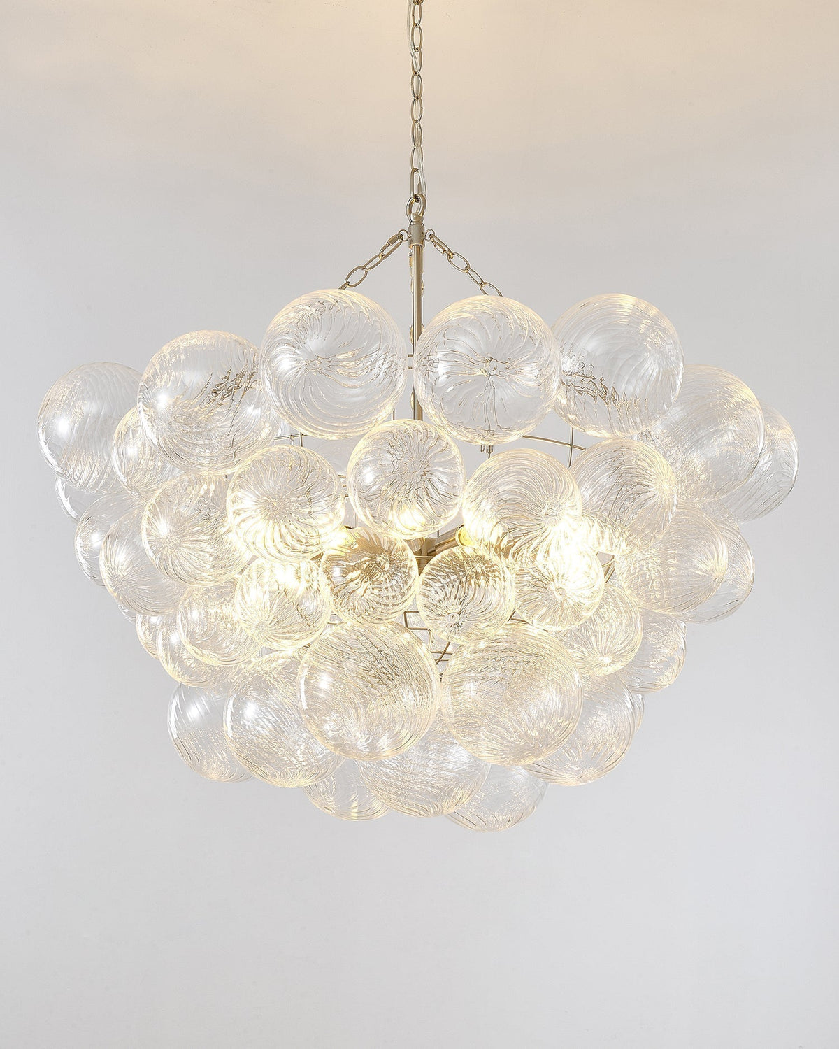 Talia Lustre Sphère en Verre Cascade