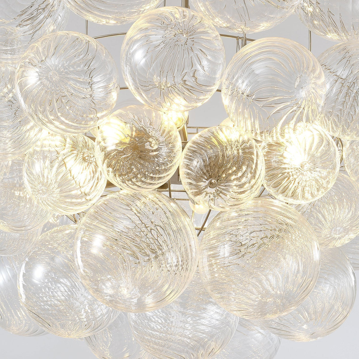 Talia Lustre Sphère en Verre Cascade