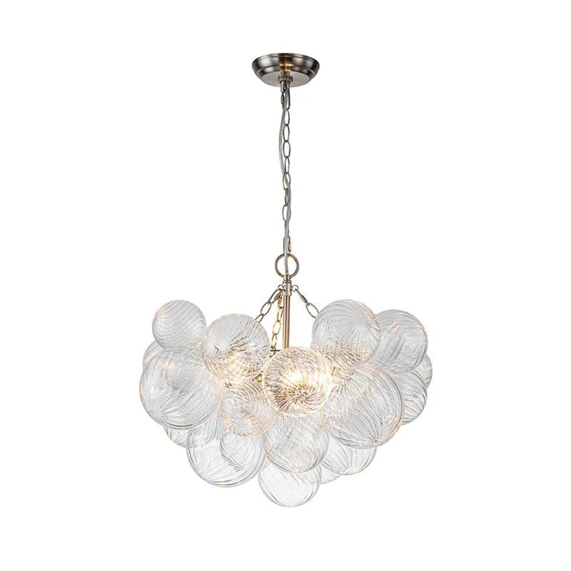 Talia Lustre Sphère en Verre Cascade