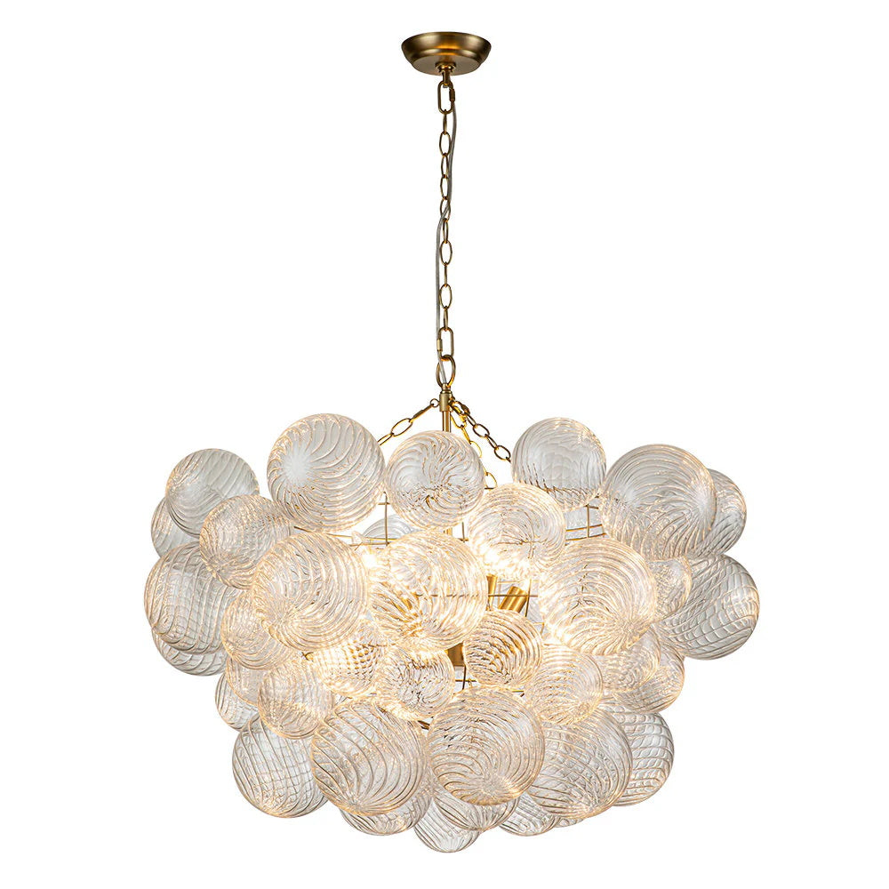 Talia Lustre Sphère en Verre Cascade