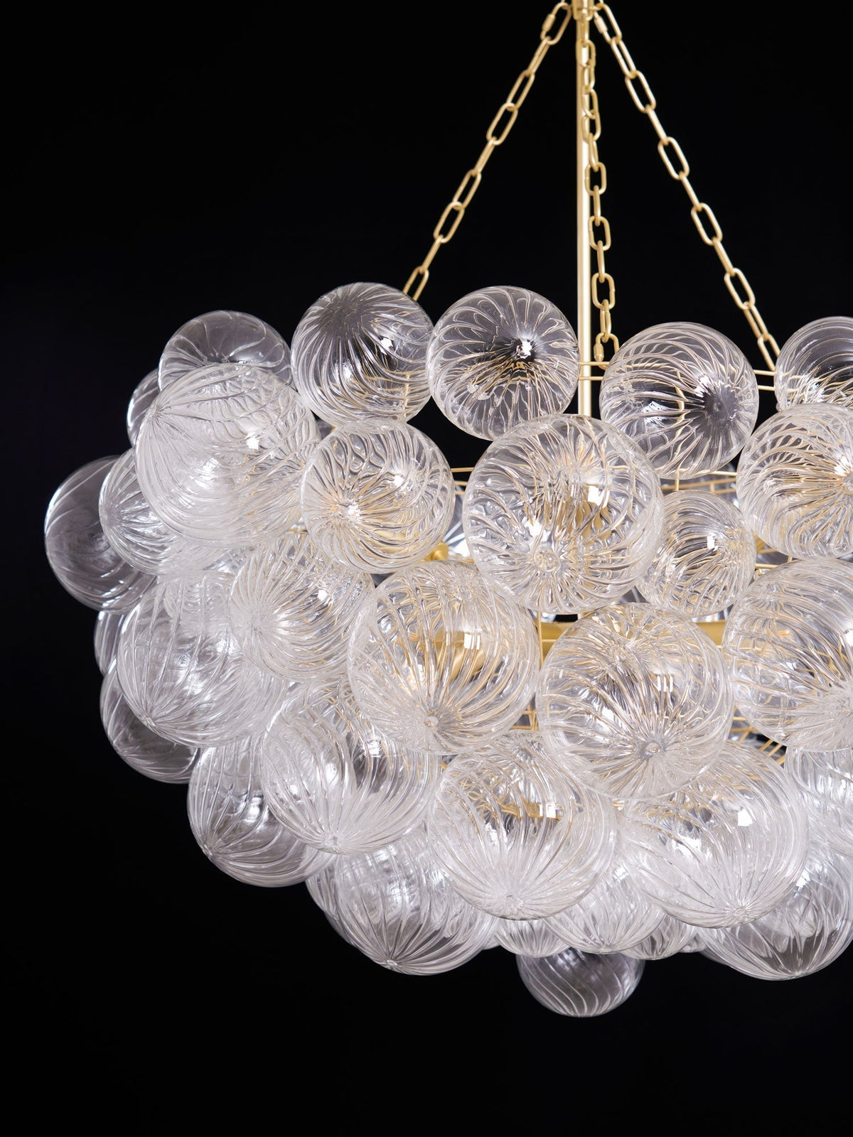 Talia Lustre Sphère en Verre Cascade