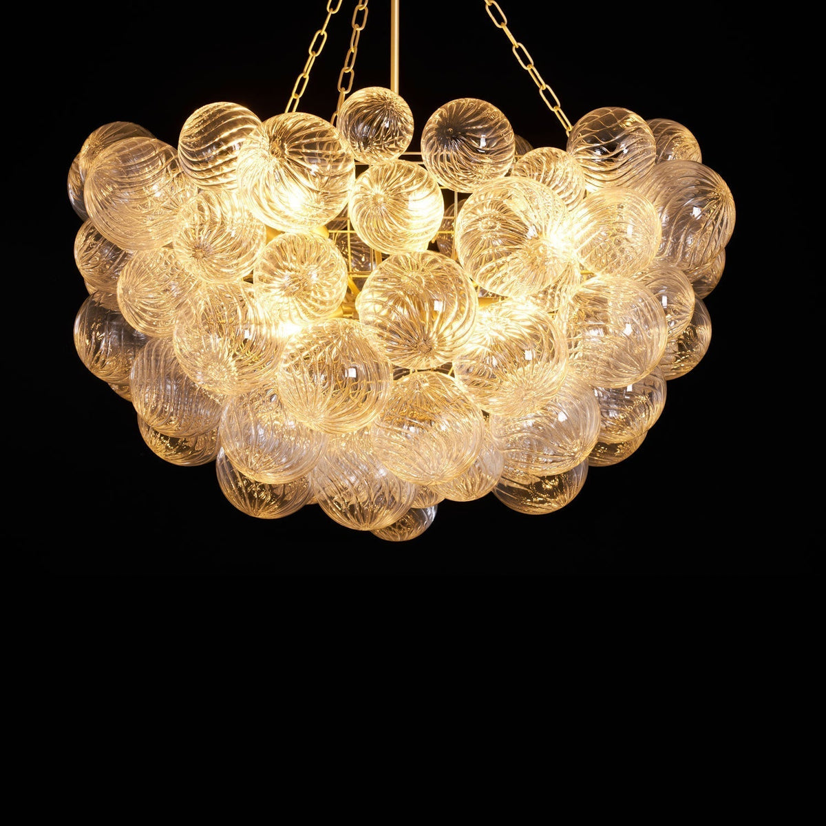 Talia Lustre Sphère en Verre Cascade