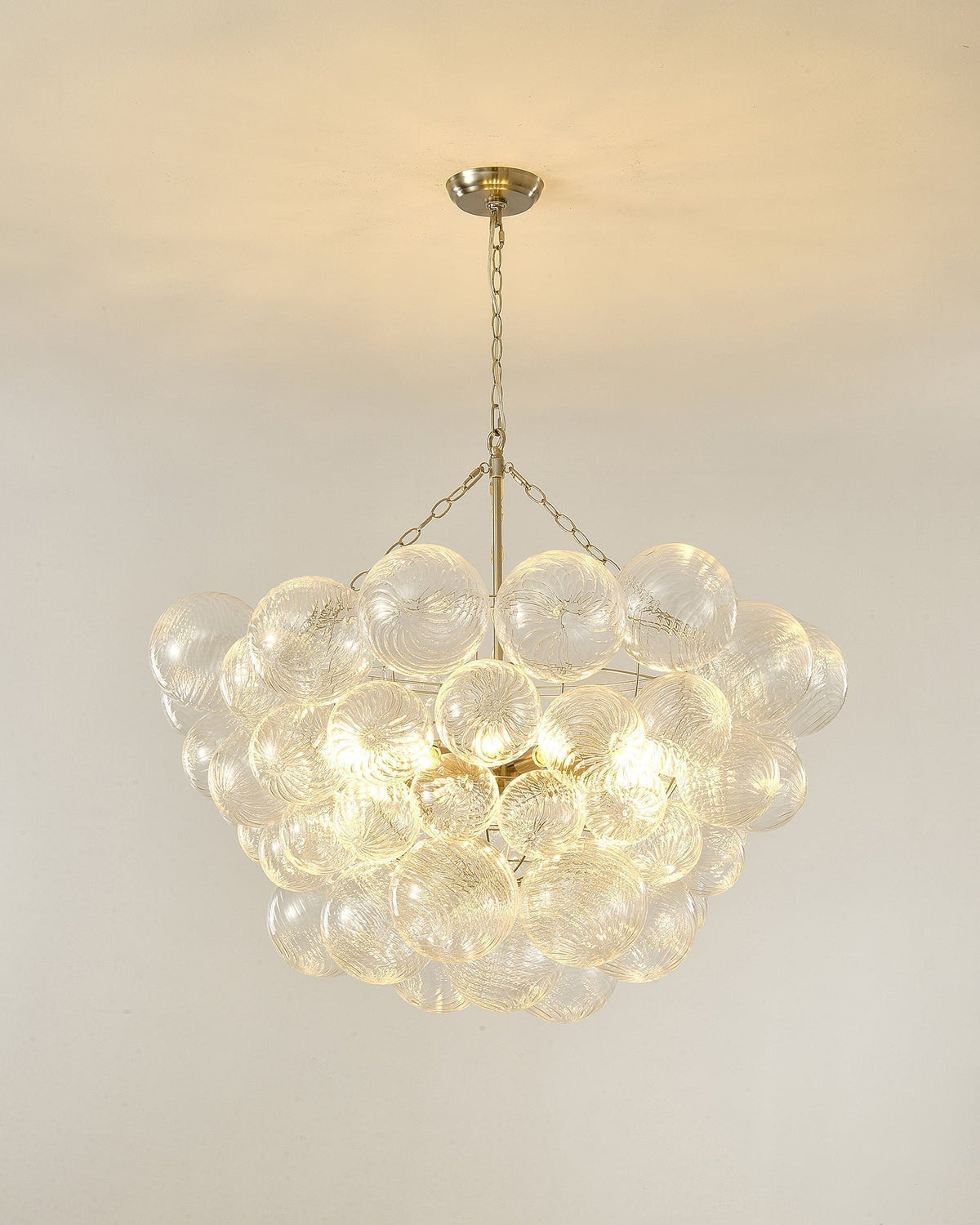 Talia Lustre Sphère en Verre Cascade