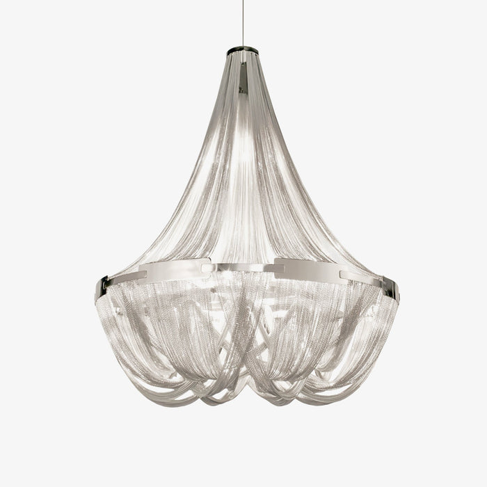 Solara Lustre Gland Chaîne en Aluminium
