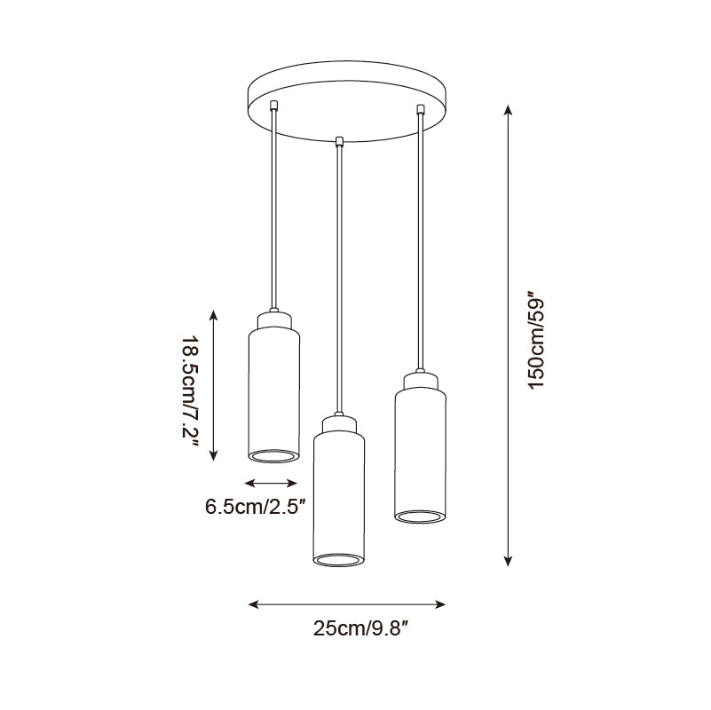 Fioden Suspension Minimaliste