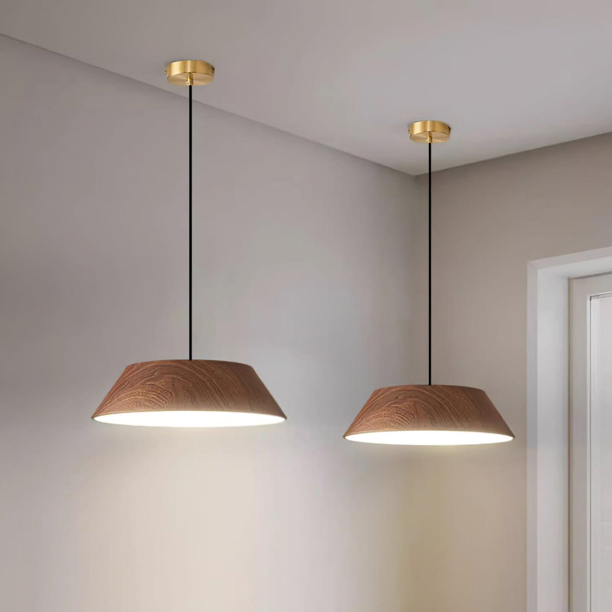 Novain Suspension en grain de bois