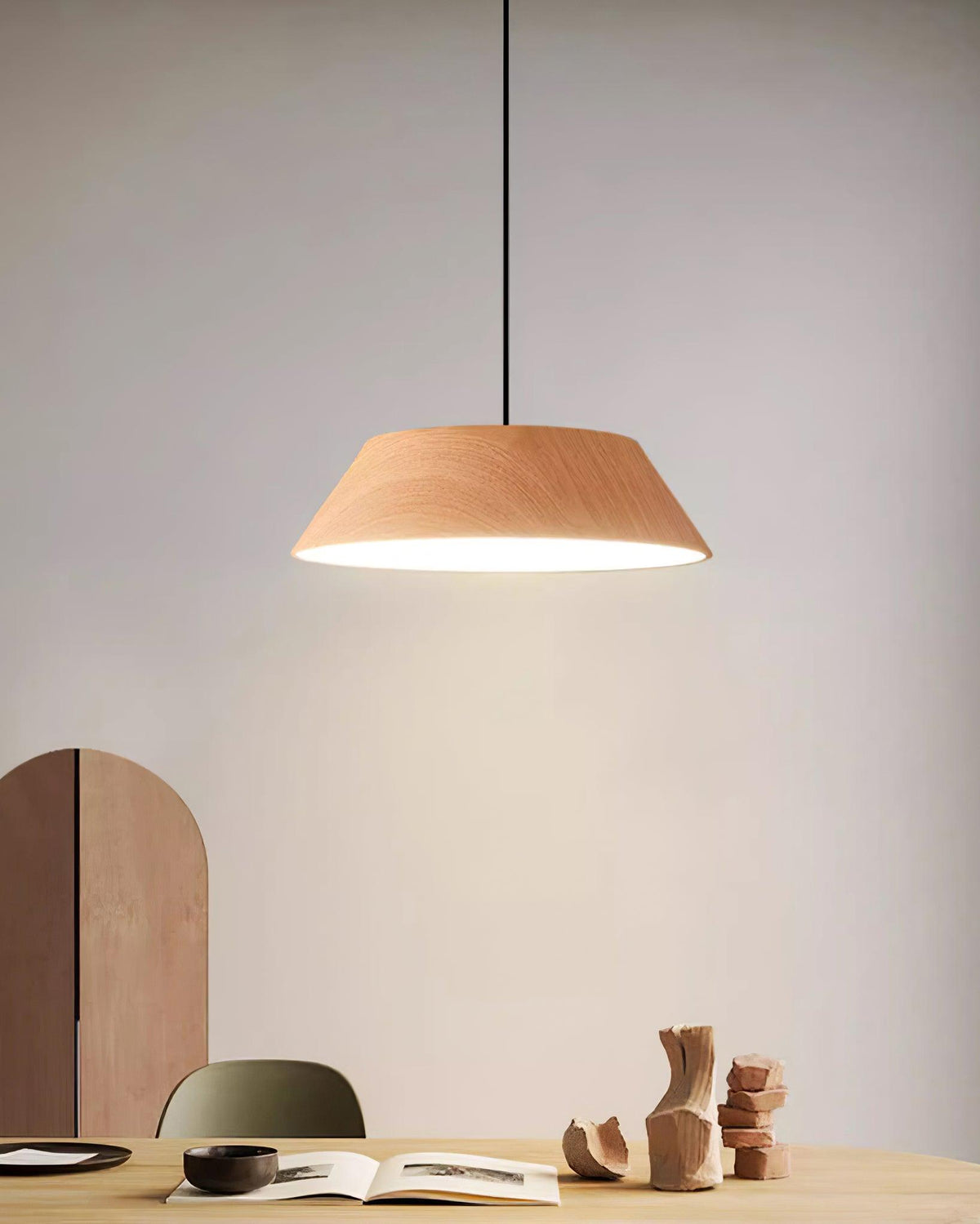 Novain Suspension en grain de bois