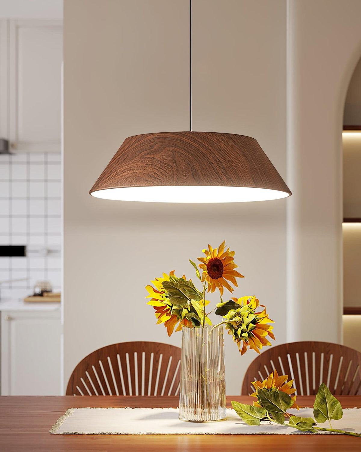 Novain Suspension en grain de bois