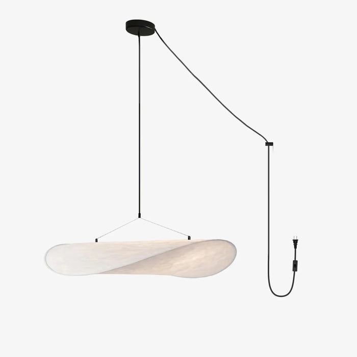 Elyno Lampe Suspension Sculpturale en Tissu