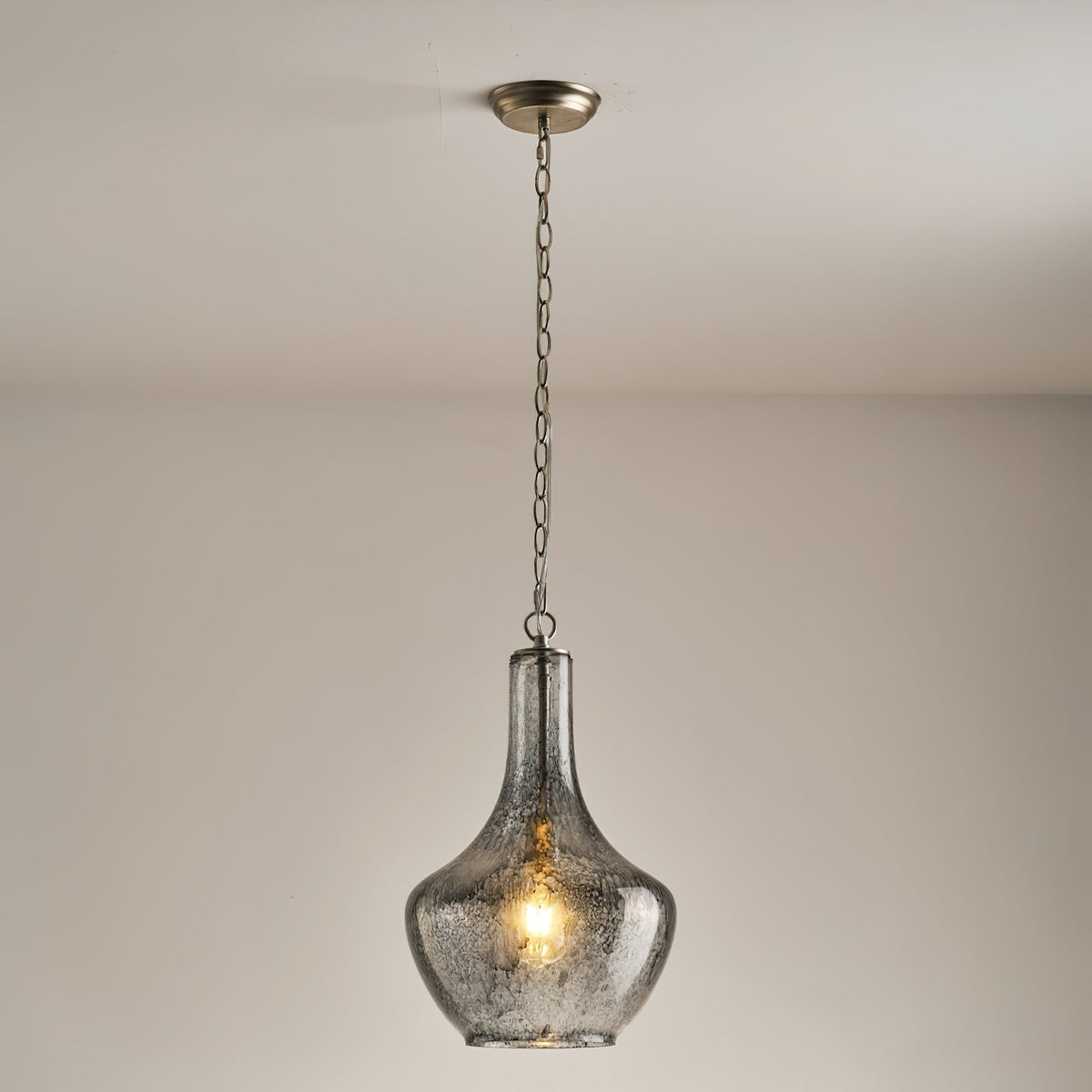 Avenila Moderne Minimaliste Verre Métal Suspension