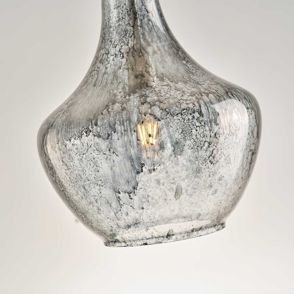 Avenila Moderne Minimaliste Verre Métal Suspension