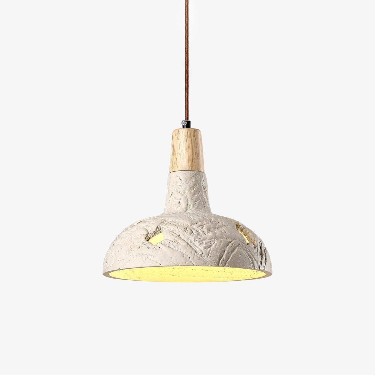 Ormarion Nordic Art Sculpter Ciment Pendentif Lampe