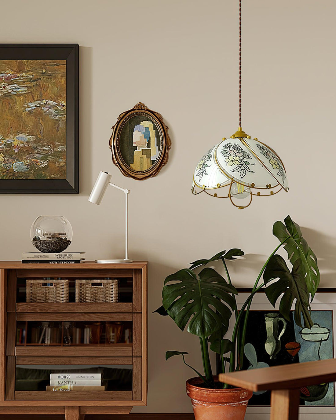 Sfera Suspension Vintage en Verre